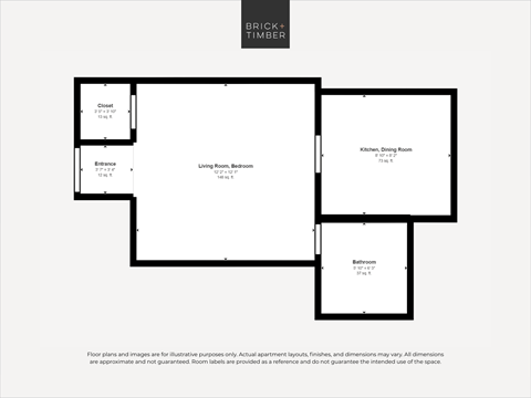 A diagram of a house layout with labeled rooms.